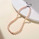Collar de perlas naturales para mujer NJEW-JN04188-01-2