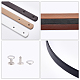 CHGCRAFT 6 colors PU Leather Bag Straps Leather Shoulder Strap Purse Strap Replacement for Handmade Bag Purse Crossbody Bag Making Crafting DIY-CA0004-72-5