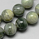 Chapelets de perles en jaspe verte naturelle de la ligne G-P062-72-1