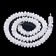 Chapelets de perles en quartz craquelé synthétique X-G-S285-09-2