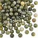 Olycraft 2 Strands Natural Chinese Green Jade Beads Strands G-OC0004-62B-1