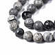 Fili di perline di pietra naturale di maifanite / maifan G-Q462-8mm-21-3