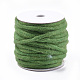 100％手作りウール糸  グリーン  3~6mm  約20m /ロール OCOR-S121-01A-01-1