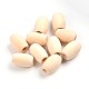 Unfinished Natural Wooden Beads X-WOOD-S650-80-LF-1