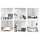 PVC Quotes Wall Sticker DIY-WH0200-004-5