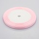 Con esperanza del cáncer de mama conciencia cinta rosada materias para hacer el lazo de raso X-RC012-43-1