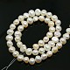 Natural Cultured Freshwater Pearl Beads Strands PEAR-N002-07-2