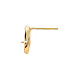 Brass Micro Pave Clear Cubic Zirconia Stud Earring Findings KK-N233-125-NF-4