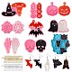 Kits de fabrication de boucles d'oreilles à thème halloween bricolage DIY-SZ0004-59-1