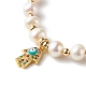 Adjustable Natural Pearl Beads Slider Bracelets BJEW-JB06531-03-4