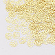 真鍮製カボション  ネイルアートの装飾の付属品  花  ゴールドカラー  4.5x5x0.1mm  約429個/5g X-MRMJ-S033-020-1