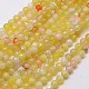Natural Striped Agate/Banded Agate Beads Strands G-G581-6mm-08-1