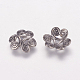 Tibetische Perlen Kappen & Kegel Perlen K093G052-2