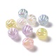 UV Plating Rainbow Iridescent ABS Plastic Glitter Beads KY-G025-05-1