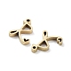 304 Stainless Steel Charms STAS-M327-02G-R-2