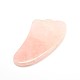 Tablas de gua sha de cuarzo rosa natural G-J306-01-2
