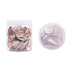 1 boîte coquilles coquilles Saint-Jacques coquille de palourde perles colorées avec des trous pour la fabrication artisanale 40-50pcs BSHE-YW0001-01-2