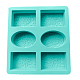 Moules en silicone de savon de bricolage SOAP-PW0001-026A-1