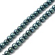 Chapelets de perles en hématite synthétique sans magnétiques G-E602-04E-1