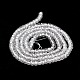 Zirkonia Perlenstränge ZIRC-G001-01D-3