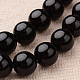 Chapelets de perles de rocaille polie de grade A X-BSHE-M027-6mm-08-1
