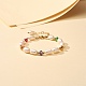 Natural Pearl Beaded Bracelets for Mom Women Girl BJEW-TA00010-2