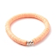 Ensemble de bracelets extensibles hieishi en hématite synthétique et argile polymère pour femme BJEW-JB07430-10