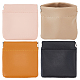 Nbeads 4Pcs 4 Style Imitation Leather Coin Purse ABAG-NB0001-60A-1