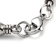 304 braccialetto a catena a maglie in acciaio inossidabile BJEW-Z023-08P-3