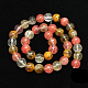 Tigerskin Glass Beads Strands G-G152-4mm-3-2