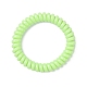 Plastic Telephone Cord Elastic Hair Ties OHAR-Q044-21-2