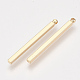 Brass Bar Pendants KK-S348-384C-2