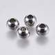 Intercalaire perles en 304 acier inoxydable STAS-F139-063P-1