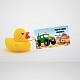 CREATCABIN 50Pcs You've Been Ducked Cards Duck Tags Card Ducking Game DIY Jeep Duck Card with Hole and Twine for Rubber Ducks Jeeps Car Decor 3.5 x 2 Inch-You've Been Ducked（Desert AJEW-CN0001-37G-6