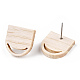 Risultati di orecchini a bottone in legno di frassino EJEW-N017-011L-3