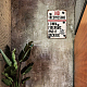 ヴィンテージメタルブリキサイン  バーの鉄の壁の装飾  レストラン  カフェパブ  長方形  言葉  300x200x0.5mm AJEW-WH0189-185-7