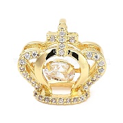 Латунные микро проложить кубического циркония подвески KK-L229-029G