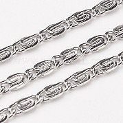 Устойчивые к потускнению цепи из нержавеющей стали 304 lumachina CHS-L015-42