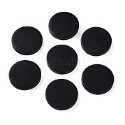 Расписные бусы из натурального дерева WOOD-WH0038-35C-01
