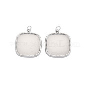 Эмалевые оправы для подвесок из нержавеющей стали 304 STAS-N097-129P