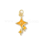 Латунь эмаль подвески KK-L239-052F-G