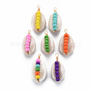 Подвески из каури SHEL-S276-140