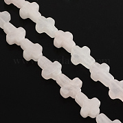 Природного розового кварца нитей бисера G-R185-8x12mm-19