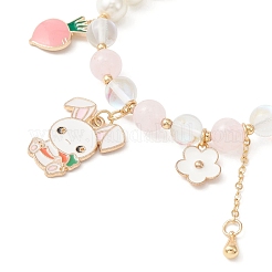 Ensemble de bracelets extensibles en perles et perles&nbsp;BJEW-TA00303-01