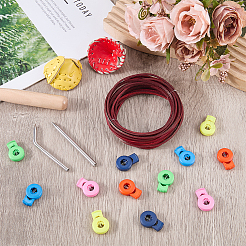 2 stücke 2 arten 201 edelstahl stricknadeln für fallschirmschnur&nbsp;TOOL-WR0001-13