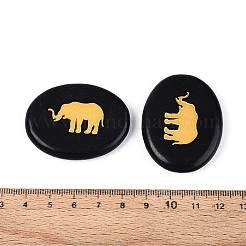 Natürlichen Obsidian cabochons&nbsp;G-T143-28A