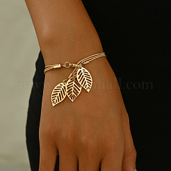 Bracelets multi-rangs en alliage à chaîne serpent&nbsp;WG47F91-01