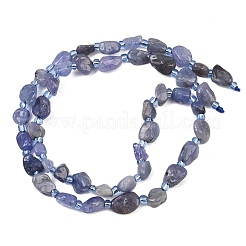 Perline tanzanite naturale fili&nbsp;GG-CBA3A44-C06-01