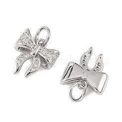 Shegrace Messing-Anhänger mit Mikropavé-Fassung aus klaren Zirkonia&nbsp;XGRQ4N997-736P