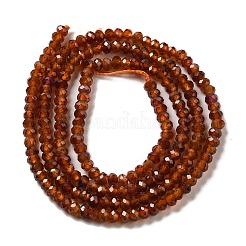 Brins de perles de grenat orange naturel&nbsp;G-M426-A01-01